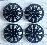Covertrend, Hub Caps, Set Of 4, 15" Inches, Ice Black, Oem Wheel Covers. Fixed Price $48.99.