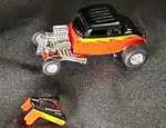 Hot Wheels Le 1934 Ford Roadster 5 Window Coupe Red & Black 100% Series. Fixed Price $23.99.