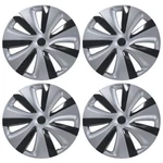 Gloss Black & Silver Wheel Covers For 2020-2025 Tesla Model Y. Fixed Price $149.99.
