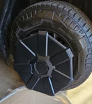 Tesla Cybertruck Cyberbeast 2024-25-26 Foundation Series Aero Wheel Cover 1X Awd. Fixed Price $99.91.