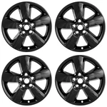 4 Black 20" Wheel Skins Hub Caps Spoke Alloy Covers For Dodge Ram 1500 Truck. Fixed Price $108.99.