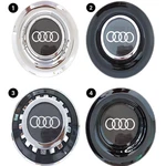 (4PCS) Audi Floating Wheel Center Caps (all Sizes) Brands). Fixed Price $325.00.