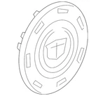 Genuine Gm Hub Cap 09597355. Fixed Price $72.26.