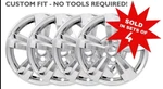 Set Of 4 Chrome Wheel Covers Skins For 2021-2023 Kia Sorento Lx With 17" Alloys. Fixed Price $54.99.