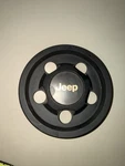 SINGLE(1) Oem Jeep Cherokee Wrangler Comanche Center Hubcap 52-000-153 Black. Fixed Price $19.99.