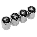 4PCS Hex Rolls Royce Car Wheels Tire Air Valve Caps Stem Dust Cover Silver. Fixed Price $9.99.