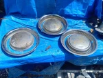 (3) 1970S Ford Pinto Mercury Bobcat Dog Dish Hubcaps Trim Rings. Fixed Price $32.00.
