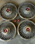 Oldsmobile Cutlass Ciera 14" Wire Spoke Hubcap 1982-86 Nice Set Oem Wheel Cover. Fixed Price $179.99.