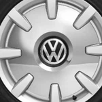 Genuine Volkswagen Disk C2R Wheel Center Cap Chrome 5C0-601-149-C-QZQ. Fixed Price $137.99.