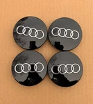 4X Audi 68MM Black Chrome Wheel Rim Center Hub Caps REPLACEMENT4B0601170A. Fixed Price $31.99.