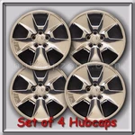 Ford Explorer Replacement Hubcaps, Chrome Wheel Covers 2011-2015 17". Fixed Price $120.00.
