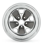 Scott Drake C5ZZ Rim 15X8 5X114.3 Offset Argent & Chrome (quantity 1). Fixed Price $249.95.