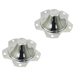Vw 5 Lug Chrome Center Cap, Fits All Wheels With 6-1/2" Hole, Pair. Fixed Price $47.24.