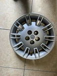 Chrysler 17 Inch Silver Hubcap, Wheel Cover Spokes Painted FWC08022U20. Fixed Price $25.00.