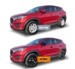 Wheel Covers 17", Black Abs 4 Pcs.. Fits Hyundai Tucson 2019 2020. Fixed Price $151.99.