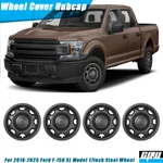 17" Hubcap Black Matte Wheel Covers 2010-2026 Ford F-150 Xl Model Steel Rim. Fixed Price $76.99.