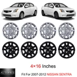 4 Inches Hubcaps For 2007-2012 Nissan Sentra Wheel Rim Covers Lacquer R16. Fixed Price $49.99.