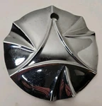 Traxx Chrome Custom Wheel Center Cap # TR307. 6". Fixed Price $35.00.