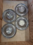 1959 Pontiac 14" Set Of Wheel Covers. Fixed Price $95.00.