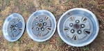 1970-1973 Oem Ford Mustang Mach Gran Torino Cougar 14 Hubcaps Set Of. Fixed Price $60.00.