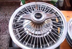 (1) Oe 14 Inch Olds 442/CUTLASS Wire Wheelcover, Bar Spinnerdriver Quality+. Fixed Price $49.48.
