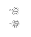 Genuine Mopar Wheel Center Cap 1LB74LD2AB. Fixed Price $34.24.