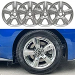 Chrome Wheel Skin Covers 4PC 2015-2019 Ford Mustang Ecoboost 17" Alloy Rim. Fixed Price $89.99.