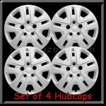 2016-2017 17" Dodge Journey Silver Bolt On Hubcaps, Wheel Covers. Fixed Price $120.00.