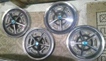 1967 Ford Thunderbird C7SZ-1130-B 15" Wheelcover Lot Of 4 Hubcaps Used. Fixed Price $195.00.