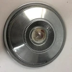 Vintage Ford Hubcap Wheel Cover Red Gold Crown 14" HCFOR20. Fixed Price $35.00.