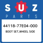44118-77E04-000 Suzuki Boot Set,wheel Side 4411877E04000, New Genuine Oem Part. Fixed Price $135.26.