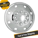 Coast IWCAL160P Chrome 16" Wheel Simulators Full Set, 8 Lug. Fixed Price $145.80.