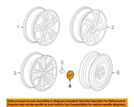Gm Oem 18-26 Terrain Wheels-center Cap 23186592. Fixed Price $58.09.