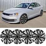 For Vw Jetta 4PCS 15" Wheel Rim Cover Snap On R15 Steel. Fixed Price $56.70.