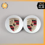 Porsche Panamera 970 Wheel Center Hub Cap Cover Set Of 2 7PP601150A Oem. Fixed Price $66.23.