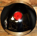 Barjan 048-6384R 25/32" Vintage Chrome Front Donut Hubcap W/ Reflector. Fixed Price $17.50.