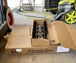 Flow Below Gray Wheel Cover Kit Freightliner Part Number A22-74255-039 New. Fixed Price $500.00.
