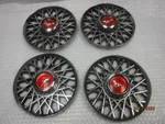 Set Of Oem 1974-1978 Mustang Ii Hubcaps Ford 75 76 77 D4ZA-1A041-AB. Fixed Price $99.99.