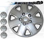 4PCS Set 16" Inches Metallic Silver Hubcaps Wheel Cover Rim Skin #026. Fixed Price $52.37.