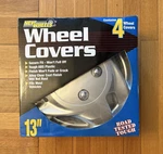 New Wheels 13" Covers / Hub Caps #A37043 Set Of Clear Coat Finish Nos. Fixed Price $19.00.