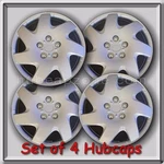 Set Of 4 16" Silver Toyota Camry Hubcaps 2002-2006 Replica Wheel Covers. Fixed Price $120.00.