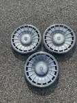 Factory 1978 1980 Chevy Monte Carlo 14 Inch Hubcaps Wheel Covers. Fixed Price $48.00.