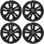Fits 2017-2025 Nissan Versa 535-15BLK 15" Gloss Black Hubcaps + Logo SET/4. Fixed Price $110.00.