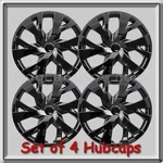 Black Toyota Yaris 15" Hubcaps, 2018-2019 Replica Wheel Covers.. Fixed Price $120.00.