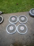 Oldsmobile Cutlass Ciera 14" Wire Spoke Hubcap 1982-86 Nice Oem (set 1). Fixed Price $175.00.