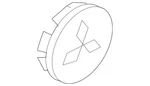 Genuine Mitsubishi Center Cap MR653142. Fixed Price $8.64.