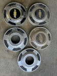 (5) 73-87 Chevy K10 C10 4X4 Dog Dish Hubcaps 10.5 1/2 Ton Chevrolet. Fixed Price $150.00.