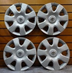 Set Of (4) 15" Silver Replacement Hubcaps Fit Toyota Camry 2002-2004 61115. Fixed Price $92.95.