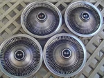 68 69 70 71 72 73 74 Chevrolet Chevy Corvette Impala Hubcaps Wheel Covers. Fixed Price $387.50.