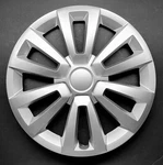 One New Wheel Cover Hubcap Fits 2012-2019 Volkswagen Beetle 16" Silver # 555-16S. Fixed Price $28.00.